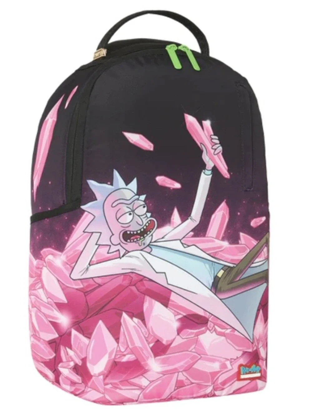 Sprayground Rick & Morty Kalaxian Crystal Shark Backpack